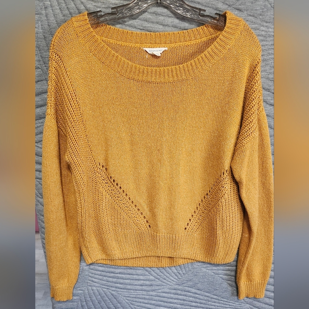 Aeropostale Golden Yellow Women's Sweater